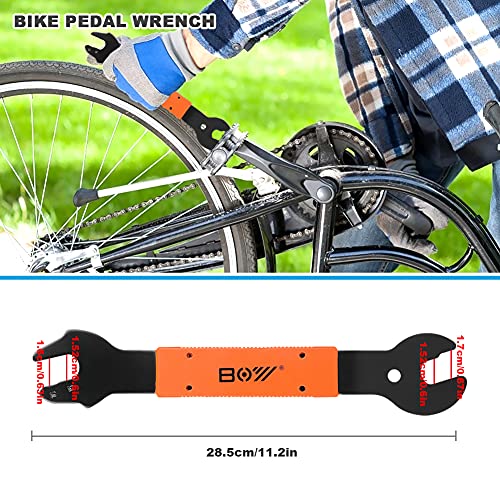 Upkey Extractor de bielas para bicicleta con herramienta para quitar la manivela de la bicicleta + herramienta para quitar el cassette de la bicicleta + desmontaje del pedalier + herramienta
