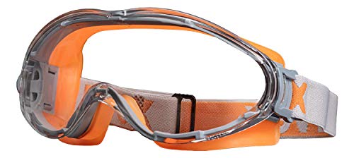 Uvex Gafas de seguridad Ultrasonic Supravision Excellence - transparente / gris-naranja