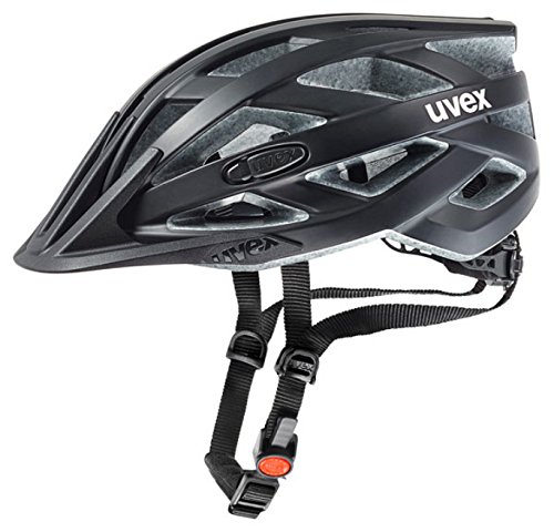 Uvex I-Vo CC Casco de Ciclismo, Unisex Adulto, Black Mat, 56-60 cm