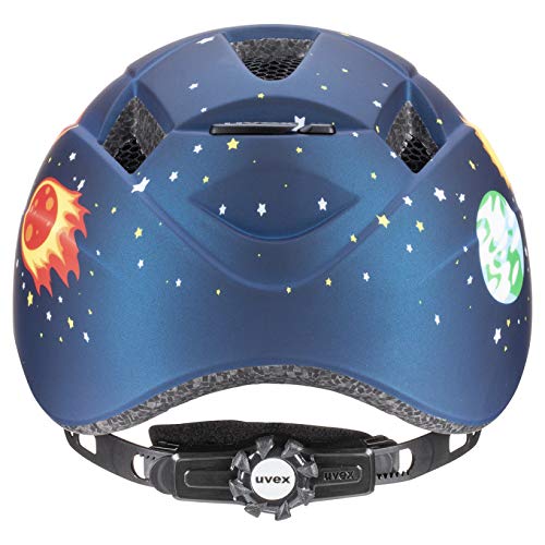 uvex Kid 2 CC Casco de Bicicleta, Juventud Unisex, Dark Blue Rocket Mat, 46-52 cm