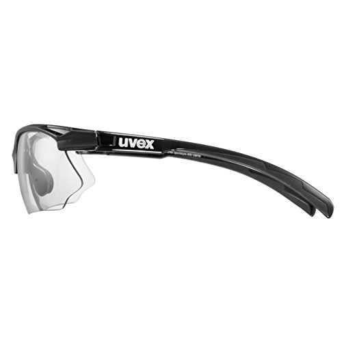 Uvex Sportstyle 802 Vario Gafas de Ciclismo, Unisex Adulto, Black, One Size