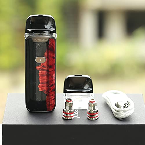 Vaporesso LUXE PM40 Pod Kit 1800mAh 4ml Cigarrillos Electrónicos Kit Sin Nicotina y Tabaco (Plata)