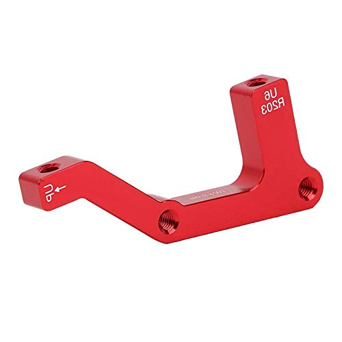 VIFER Frenos Disco Adaptador Bike Adaptador de Pinza de Montaje de Freno de Disco Duradero para Bicicleta B-R-203 para Bicicleta de montaña MT-B Bicicleta(Rojo)