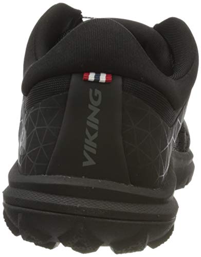 viking Apex Side Boa M, Zapatillas de Trail Running Hombre, Negro 2, 43 EU