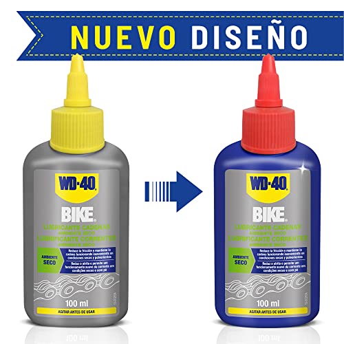 WD-40 Bike- Lubricante de Cadenas de Bicicleta para Todo Tipo de  Condiciones y Ambientes- Spray 250ml & CeraBike WAXLUBE. LUBRICANTE Base  Cera para Cadena con PTFE, Grafito Y Ceramica (130ML) : 