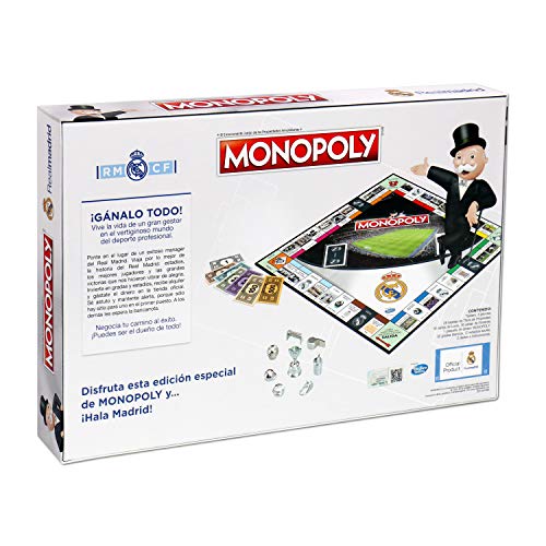 Winning Moves Monopoly Real Madrid Cf (63324), multicolor (ELEVEN FORCE