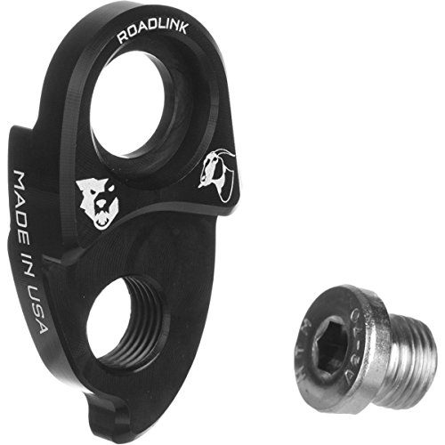 Wolf Tooth Roadlink Reposicionador de la Patilla de Cambio para Bicicletas de Carretera, Negro, Talla Única