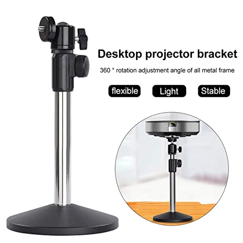 WYHM Conveniente Simple PROYECTOR Mount Universal Metal PROYECTOR Holder DJ Equipo de Dispositivos de Video trípode Stand Ajustable Altura multifunción Fácil de Instalar