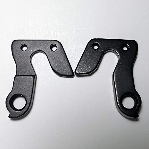 Yeddc Reemplazable 2 Piezas de Bicicletas Gear Cambio Trasero de la suspensión de deserción en Orbea Alma Carbon MX27 M29 deserción Reparto Gancho de Cola de Bicicleta (Color : Black)