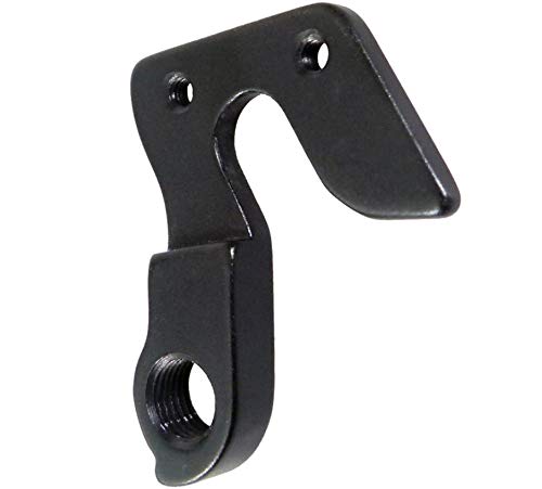 Yeddc Reemplazable 2 Piezas de Bicicletas Gear Cambio Trasero de la suspensión de deserción en Orbea Alma Carbon MX27 M29 deserción Reparto Gancho de Cola de Bicicleta (Color : Black)