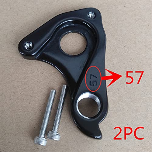 Yeddc Reemplazable 2pc Bicycle Gear Trasero Durailleur Perchador para Mérida MTB 1 2x142 uno-Veinte 27.5"Merida E160 Mech Bicicleta de Marco de Carbono de Dropout Merida Gancho de Cola de Bicicleta