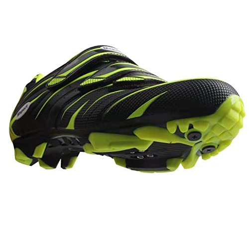 Zapatos de Ciclismo MTB Profesional Antideslizante Transpirable para Hombres y Mujeres, Shimano SPD - 43 EU