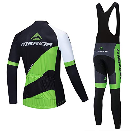 ZDFLC Traje Ciclismo Hombre Conjunto Ropa Bicicleta Invierno