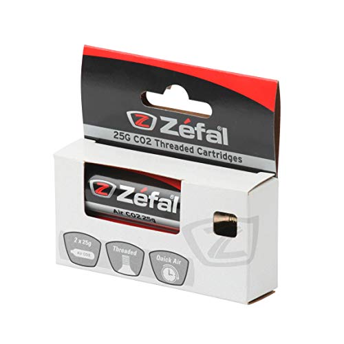 Zéfal Blister Cartucho de Aire CO2 con Rosca 25grs