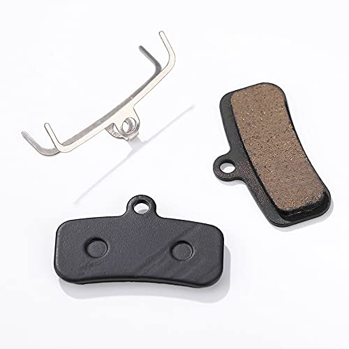 ZLLndz 4 Pares, Almohadillas de Freno de la Bicicleta de la Resina de Clase Negra/Ajuste para Shimano XT M9020 / M8020 / Zee/Saint / M640 / M800 / M810 / M820 / M520 / M420 Freno de Disco,