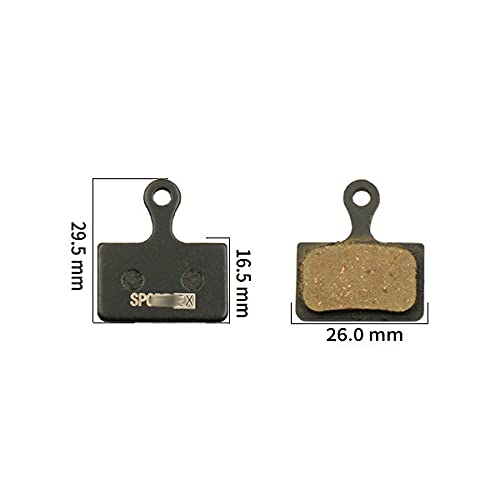 ZLLndz Pastillas de Freno de Bicicleta/Apto for Shimano Carretera ultegra R8070, RS805, RS505, RS405 Freno de Disco hidráulico, 4 Pares for 4 calibradores.