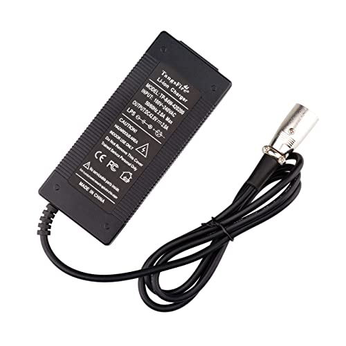 36 V Scooter électrique chargeur 42 V 2 A connecteur XLR mâle pour batterie Ebike