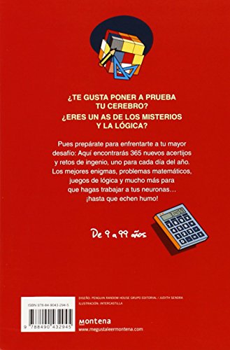 365 acertijos y retos de ingenio: Enigmas para niños y niñas. Juegos de lógica para aprender en Familia. Actividades infantiles para cada día del año (No ficción ilustrados)