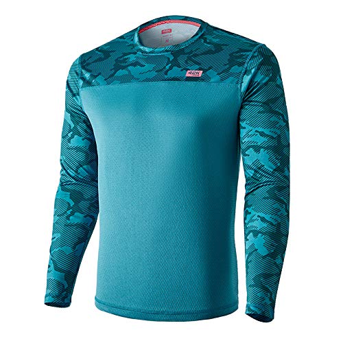 42K Running - Camiseta técnica Manga Larga 42k MIMET Winter Ocean Green L