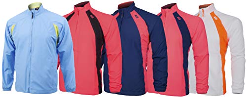 42K RUNNING - Chaqueta Técnica Cortavientos 42k WIND Blanco/Naranja XL