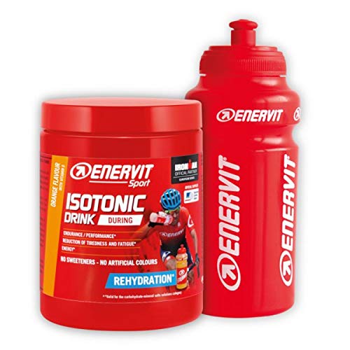 6 Enervit Isotonic Drink 420 g. sabor naranja, rehidratación, maratona Dles Dolomites Enel 2018