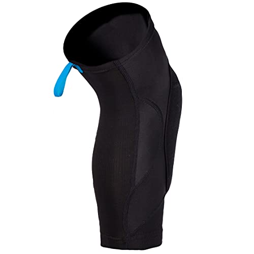 7 Protection Transition-17 Rodilleras Ciclismo Enduro MTB, Unisex Adulto, Negro, Talla-M