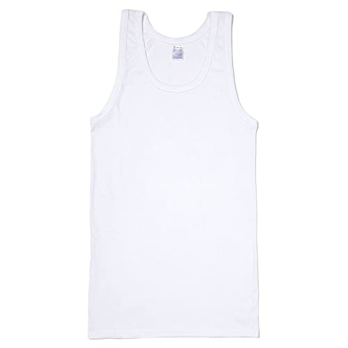 ABANDERADO Camiseta De Tirantes Sport, Blanco L