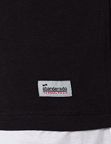 Abanderado Termal Termaltech Camiseta térmica, Negro (Negro 002), Medium (Tamaño del Fabricante:48) para Hombre