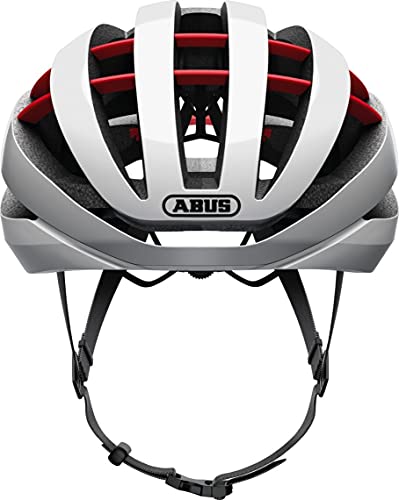 ABUS AVENTOR Quin Road Helm, Unisex, Polar White, M