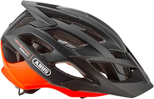 ABUS Shrimp Orange M Casco, Unisex, Negro (Rojo)