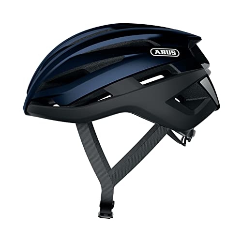 ABUS Stormchaser Casco de Bicicleta, Unisex Adulto, Midnight Blue L, Large