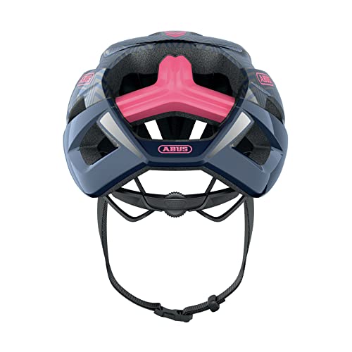 ABUS Stormchaser Casco de Bicicleta, Unisex Adulto, Zigzag Blue M, Medium