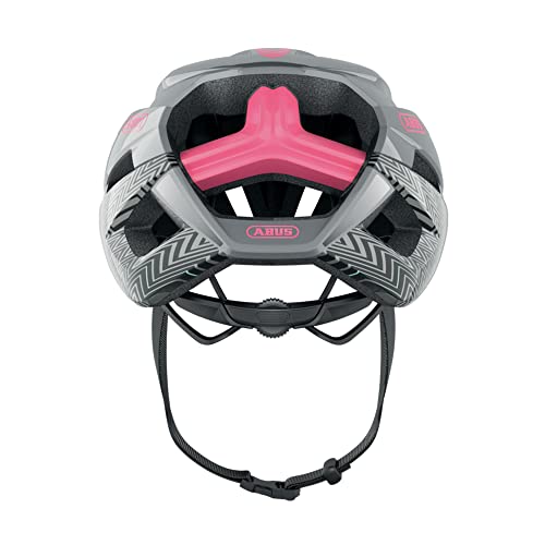 ABUS Stormchaser Casco de Bicicleta, Unisex Adulto, Zigzag Grey S, Small