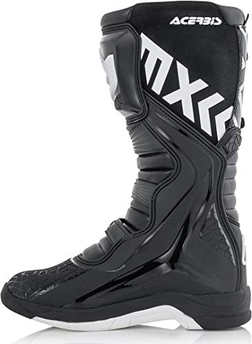 Acerbis Off Road X-Team - Botas de deporte (talla 42), color blanco y negro