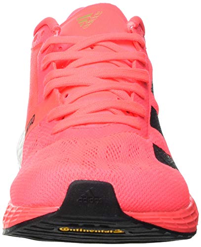 adidas Adizero Boston 9 w, Zapatillas Deportivas Hombre, Signal Pink Core Black Copper Met, 38 2/3 EU