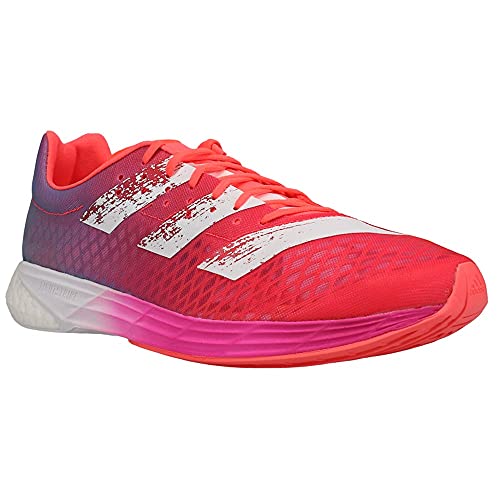 adidas Adizero Pro Shoe - Men's Running Signal Pink/Cloud White/Shock Pink