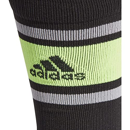 adidas Ask SPORTBLOCK Socks, Unisex Adulto, Black/Signal Green/Black, M