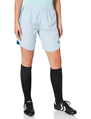 adidas Con20 SHO PB W Sport Shorts, Mujer, Easy Blue/Sharp Blue, XS