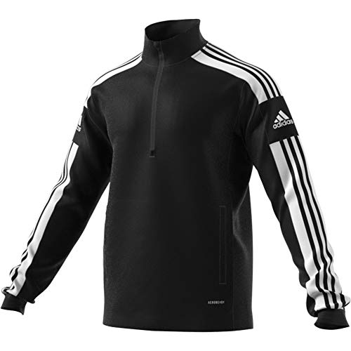 adidas GK9562 SQ21 TR Top Pullover Mens Black/White XL