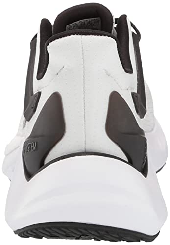 adidas Men's Alphatorsion 2.0 Trail Running Shoe, White/Black/Black, 12.5