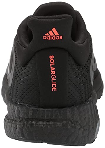 adidas Men's Solar Glide 4 Trail Running Shoe, Black/Night Metallic/Grey, 11.5