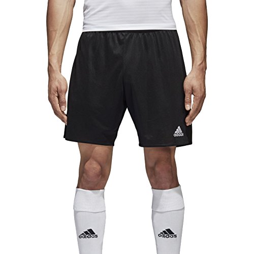 adidas Parma 16 Intenso Pantalones Cortos para Fútbol, Hombre, Negro/Blanco, M