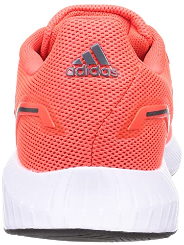 adidas Runfalcon 2.0, Road Running Shoe Hombre, Solar Red/Carbon/Grey, 44 EU