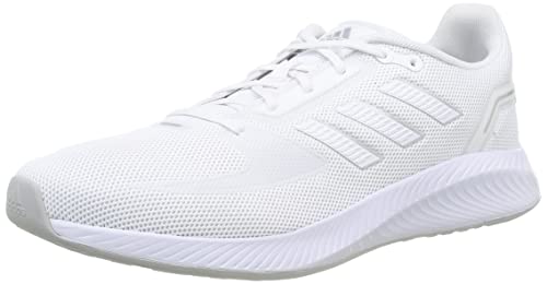 Adidas RUNFALCON 2.0, Zapatillas Mujer, Ftwbla Ftwbla Plamet, 39 1/3 EU