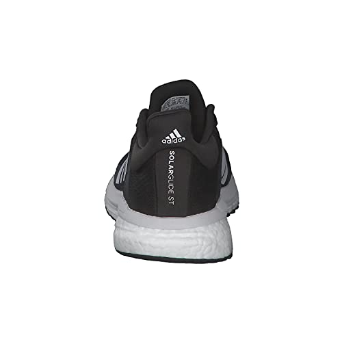 adidas Solar Glide 4 ST W, Zapatillas de Running Mujer, NEGBÁS/FTWBLA/GRISEI, 41 1/3 EU