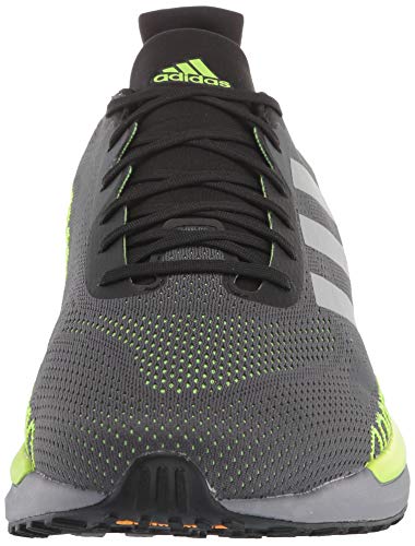 adidas Solar Glide ST 3 Running Shoe, Grey Five/Silver Metallic, 11.5