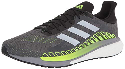 adidas Solar Glide ST 3 Running Shoe, Grey Five/Silver Metallic, 11.5