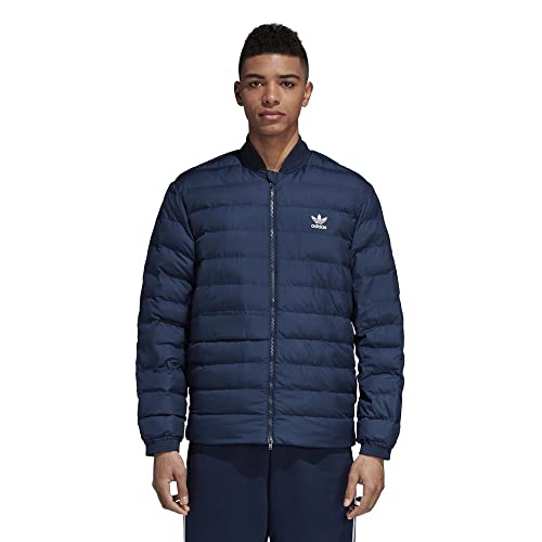 adidas SST Outdoor - Chaqueta para hombre, Hombre, Abrigo de vestir, DJ3192, azul marino, extra-large