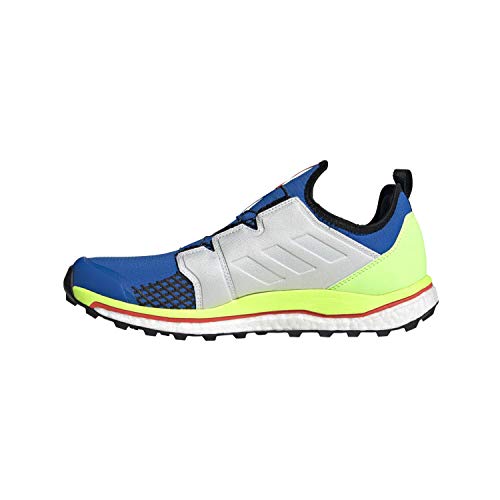 adidas Terrex Agravic Boa, Zapatillas Deportivas Hombre, Glory Blue/Non-DYED/Signal Green, 44 2/3 EU