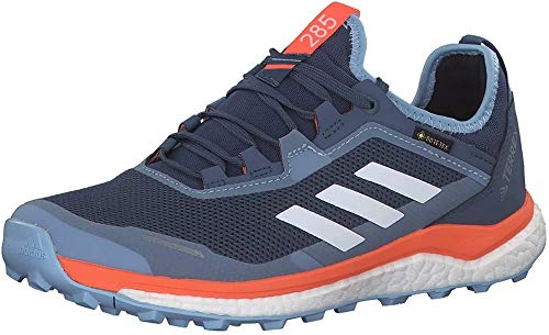 adidas Terrex Agravic Flow GTX W, Zapatillas de Cross Mujer, Azul (Tech Ink/Glow Blue/Hi/Res Coral Tech Ink/Glow Blue/Hi/Res Coral), 36 EU